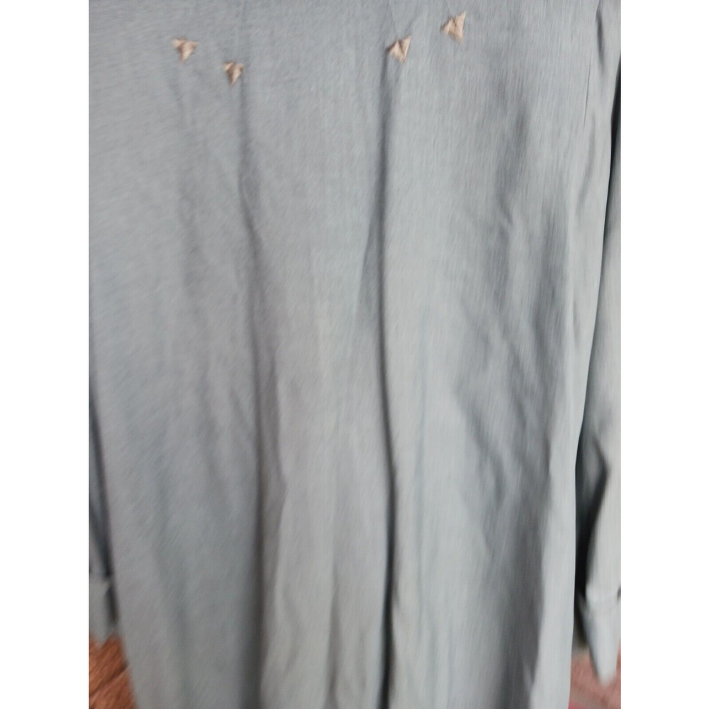 Vintage 365 by All State Blue Denim Long Jacket - Picture 6 of 6